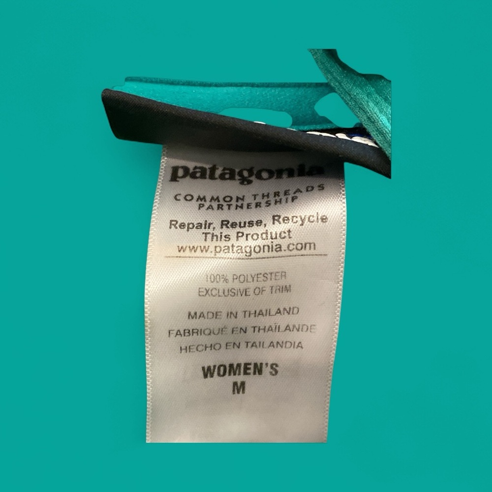 Patagonia Women’s Better Sweater® 1/4-Zip Pullover – Size M – Aqua Green - Picture 3 of 8